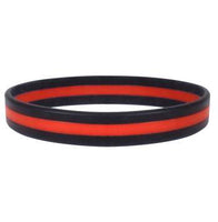 Thin Red Line Wristband