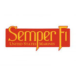 U.S.M.C. Semper Fi Bumper Sticker