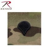 Official U.S. Made Embroidered Rank Insignia Spec-4