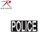 Police Patch With Hook Back