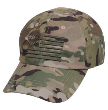 Tactical Operator Cap With US Flag