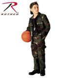 Kids Woodland Camo BDU Shirt