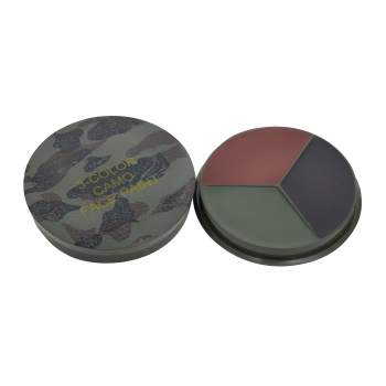 Round Camo Face Paint Compact - Woodland Camo
