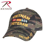 Deluxe Low Profile Vietnam Veteran Insignia Cap