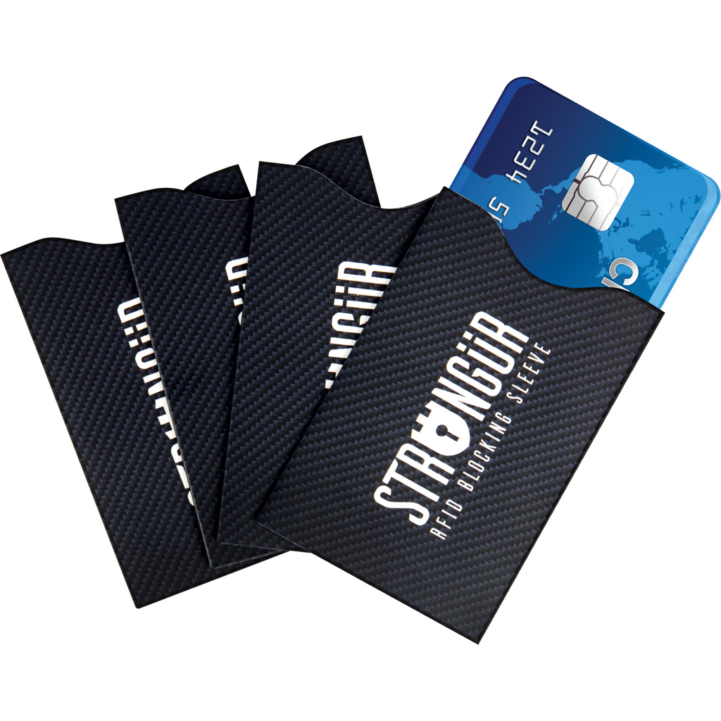 Strongür - Rfid Credit Card Sleeve - 4 Pack