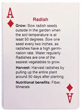 Survival Seeds Playing Cards