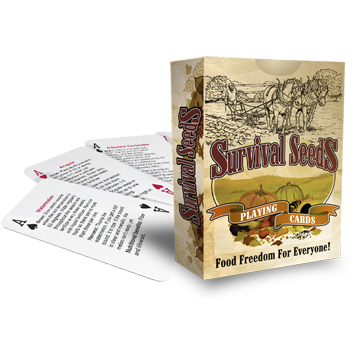 Survival Seeds Playing Cards