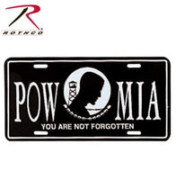 POW/MIA License Plate