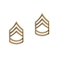 Sergeant First Class Polished Insignia Pin