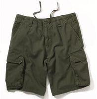 Vintage Solid Paratrooper Cargo Shorts