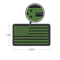 Subdued Flag & Rifle Morale Patch