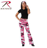 Womens Camouflage Stretch Flare Pants