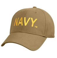 Low Profile Navy Cap - Coyote