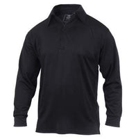 Moisture Wicking Long Sleeve Security Polo