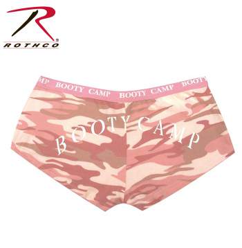 Baby Pink Camo "Booty Camp" Booty Shorts & Tank Top