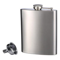Personalized Stainless Steel Flask & Funnel Set