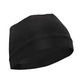 Moisture Wicking Skull Cap Helmet Liner- Black