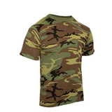Woodland Camo T-Shirt w/ Pocket