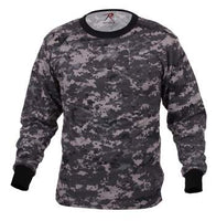 Long Sleeve Digital Camo T-Shirt