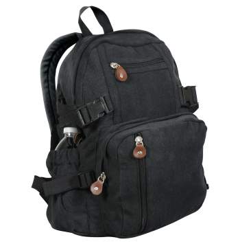 Vintage Canvas Compact Backpack