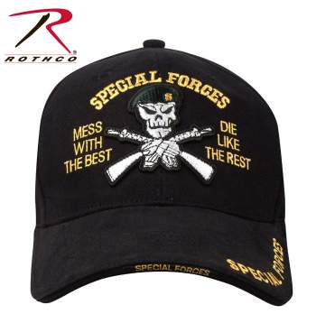 Deluxe Low Profile Special Forces Insignia Cap