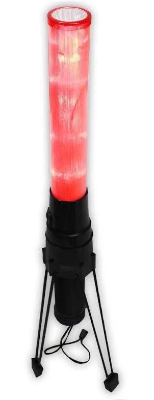 4PC LED RED W/STAND