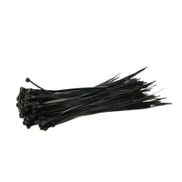 8'' 40 PC CABLE TIE DOWN BLACK