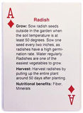 Survival Seeds Playing Cards